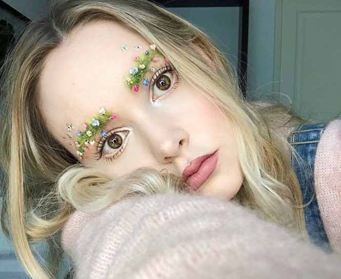 YENİ INSTAGRAM GÜZELLİK TRENDİ: FLORAL KAŞLAR