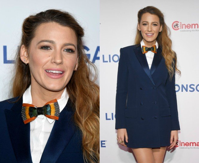 BLAKE LIVELY’NİN BLAZER ŞIKLIĞI