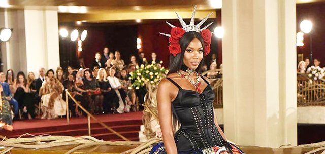 DOLCE & GABBANA ALTA MODA 2018 ŞOVUNDAN ETKİLEYİCİ GÖRÜNÜMLER