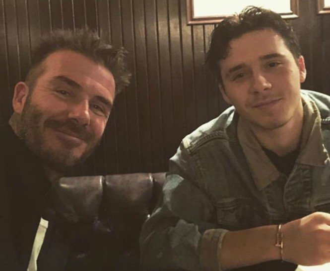 BROOKLYN’DEN BABASI DAVID BECKHAM’A BÜYÜK SÜRPRİZ