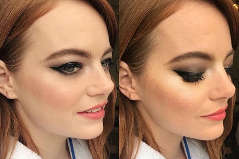 Emma Stone’un Smoky Kedi Gözü Makyajını Adım Adım Uygulayın