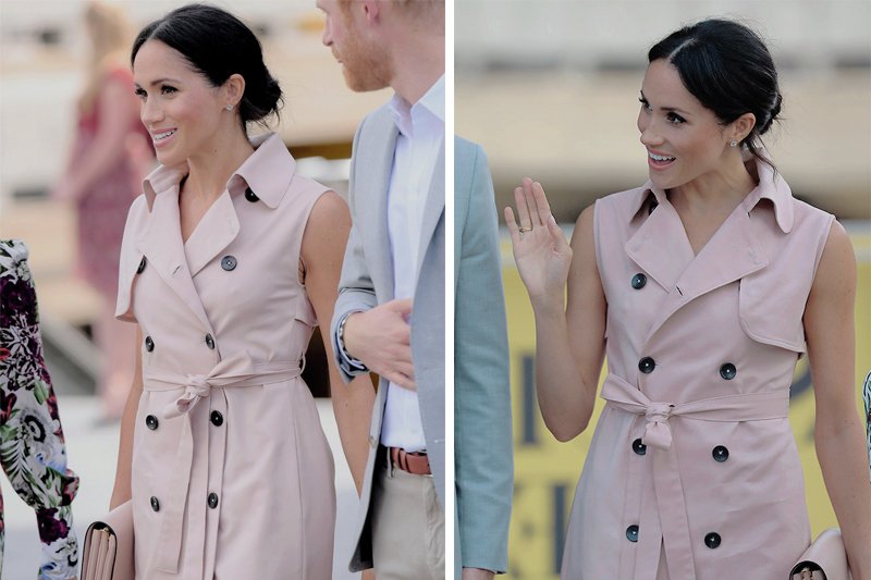 Meghan Markle’ın Trençkot Şıklığı