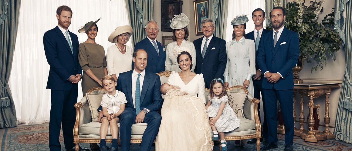 Prens Louis’nin Vaftizinden İlk Resmi Kareler