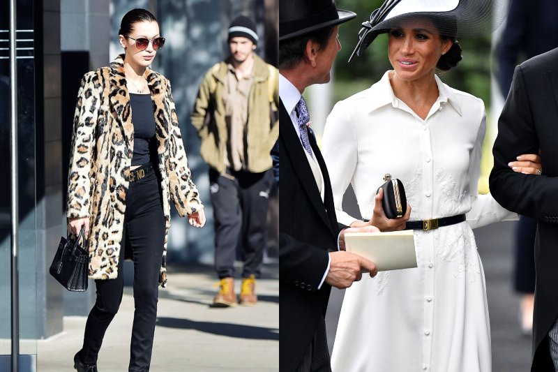 Meghan Markle ve Bella Hadid’in Favorisi Olan Logolu Kemerler