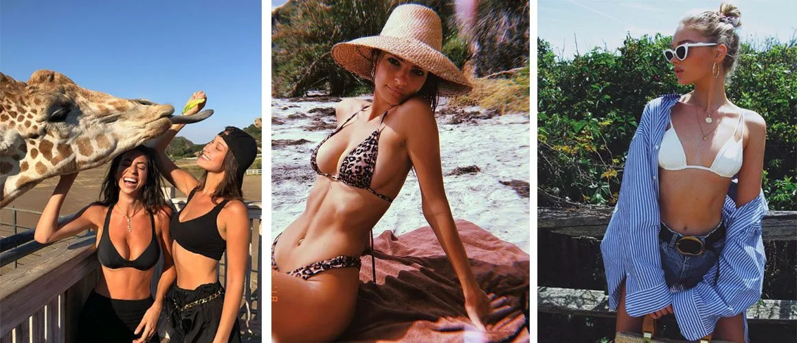 Plaj Görünümünüzü Ünlü İsimler Gibi Kombinleyin