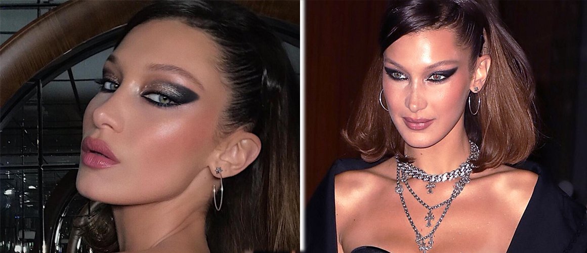 Bella Hadid’in Smoky Kedi Gözü Makyajının Detayları