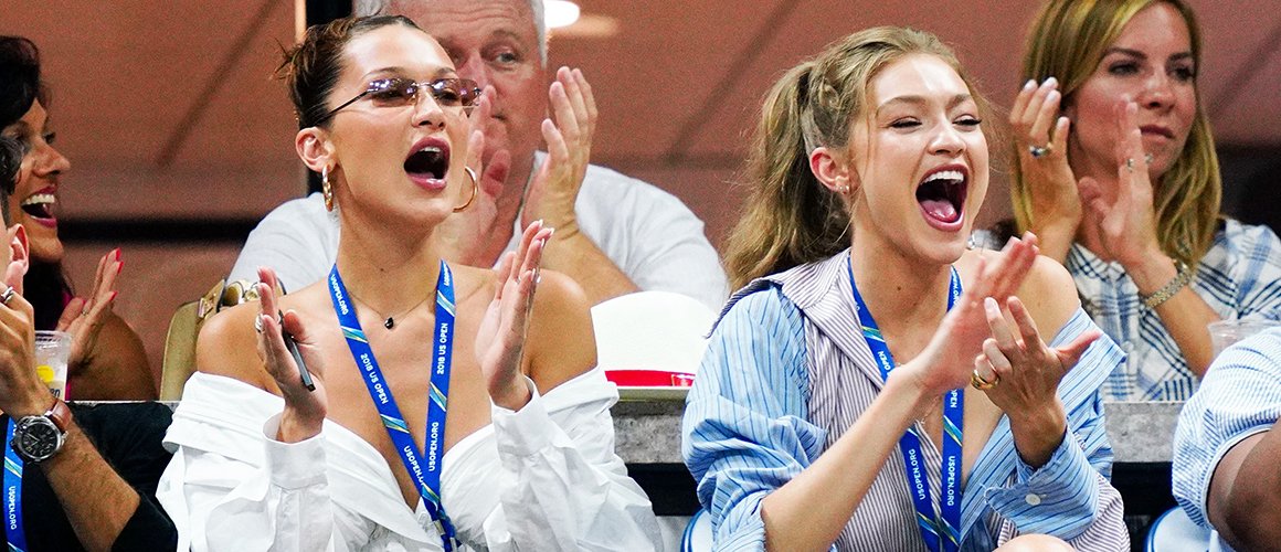 Gigi ve Bella Hadid’in Maç Stili