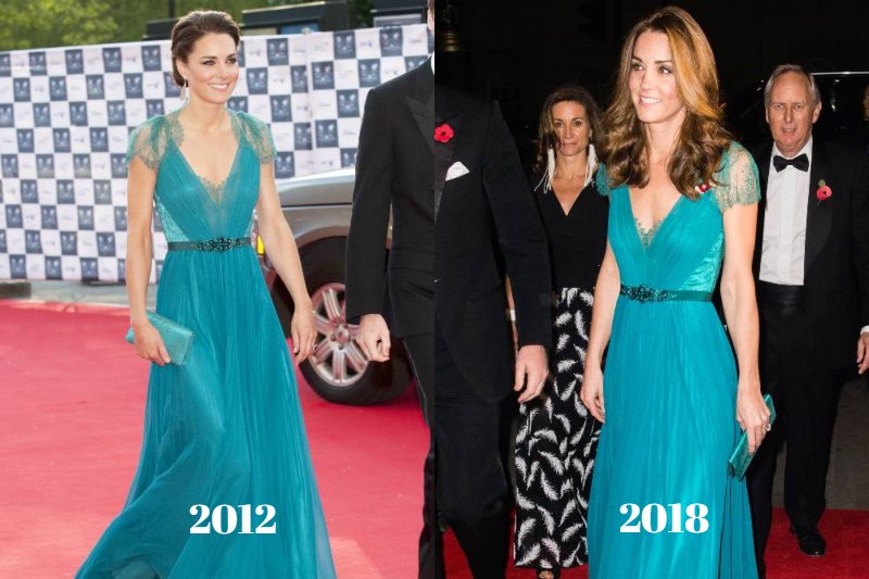 Kate Middleton Bunu Hep Yapıyor: 6 Yıl Sonra Aynı Elbise