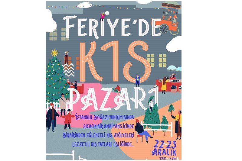 Feriye Palace’tan Renkli Kış Pazarı