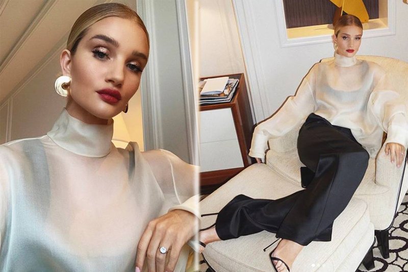 Rosie Huntington-Whiteley’nin Şıklığını 3 Adımda Yakalayın