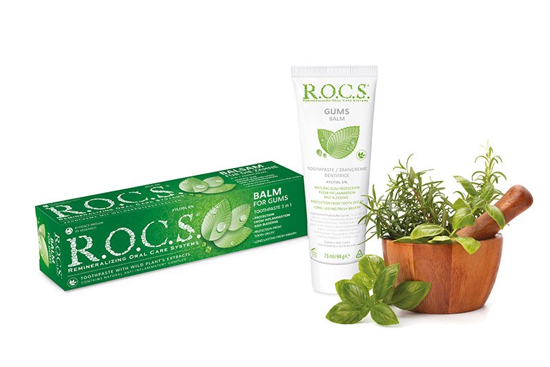 R.O.C.S. Gum Balm Bitkisel Diş Macunu İle Özgürce Gülümse