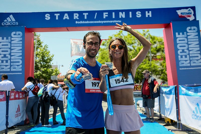 Doğaya ve Canlılara Saygıya Davet Eden Adidas Bozcaada Yarı Maratonu Sona Erdi