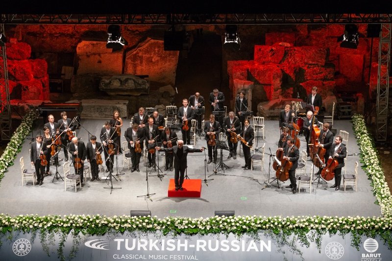 Türk Rus Klasik Müzik Festivali, Antalya Side Antik Tiyatrosu’nda Başladı
