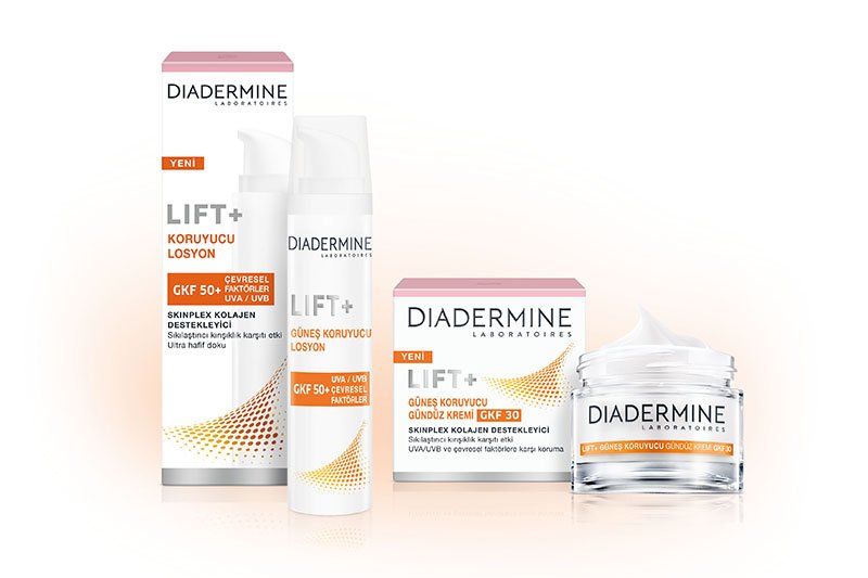 Diadermine Lift+ ile Zamana ve Güneşe Karşı Cildinizi Koruyun