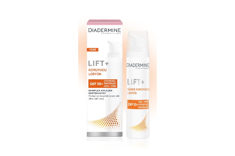 Cildinizin Zamana ve Güneşe Karşı Koruma Kalkanı Diadermine LIFT+Koruyucu Losyon