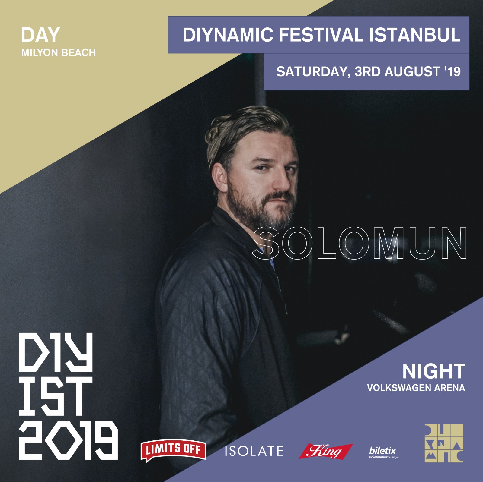 Diynamic Festival, Isolate İstanbul Organizasyonu ve Limits Off Sponsorluğunda Yeniden İstanbul’da!