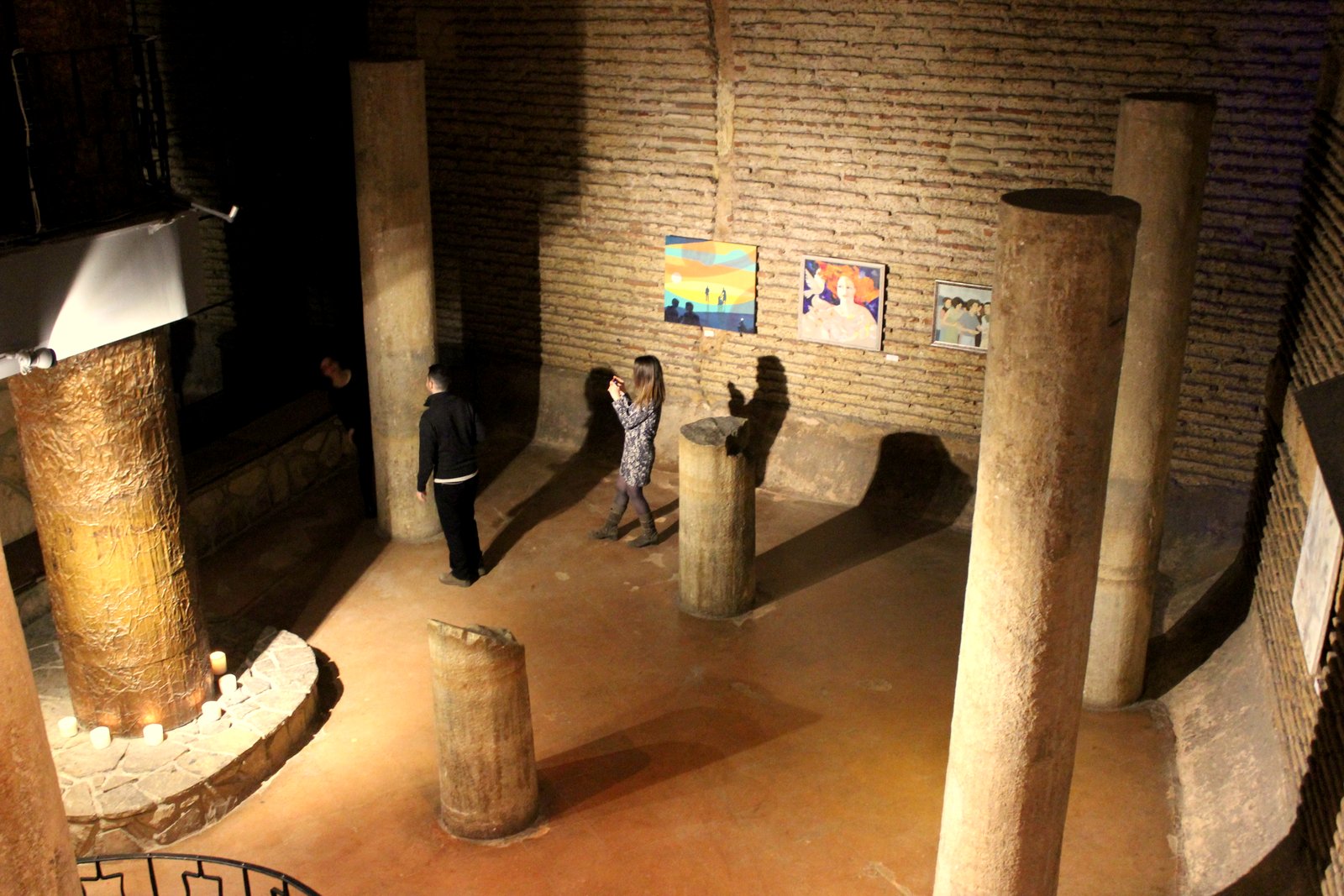 “Disiplinler Arası Buluşma” Sergisi Antik Cisterna’da