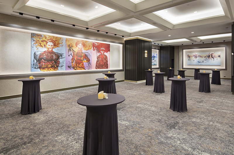 Ünlü Ressam Mine Tudun’un Eserleri  Hilton Maslak’ta