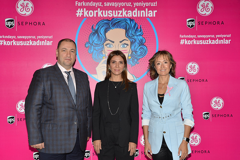 GE Sağlık Türkiye, UPS ve Sephora Türkiye Meme Kanseri için Farkındalık Projesi Başlattı: #korkusuzkadınlar