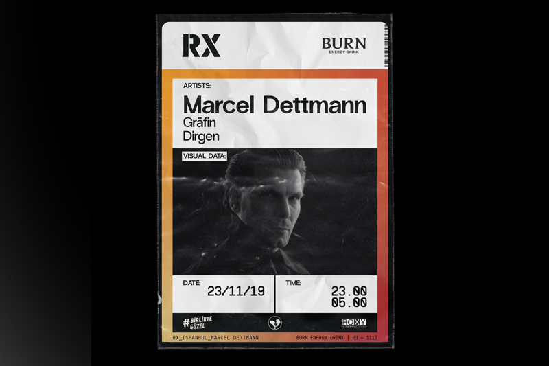 Marcel Dettmann İstanbul’da!