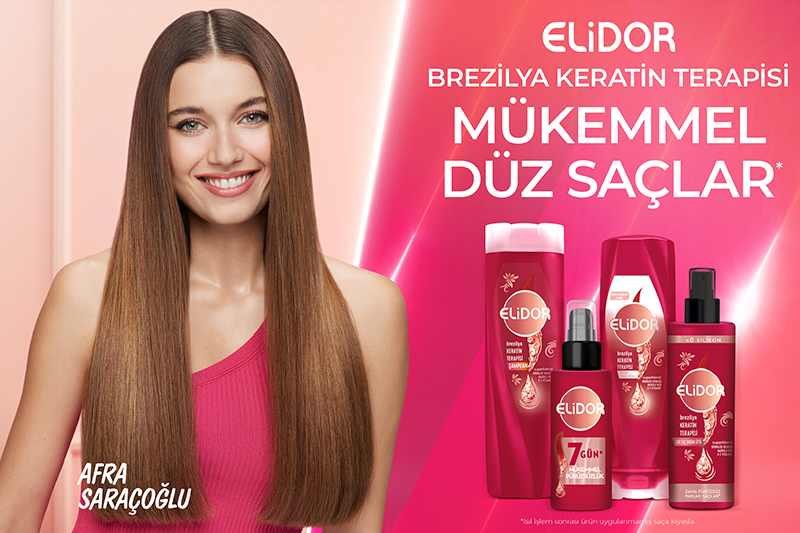 Elidor x Afra Saraçoğlu | Yeni Elidor Brezilya Keratin Terapisi ile Mükemmel Düz Saçlar!