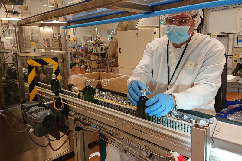 L’Occitane Sağlık Çalışanları İçin Üretimde…