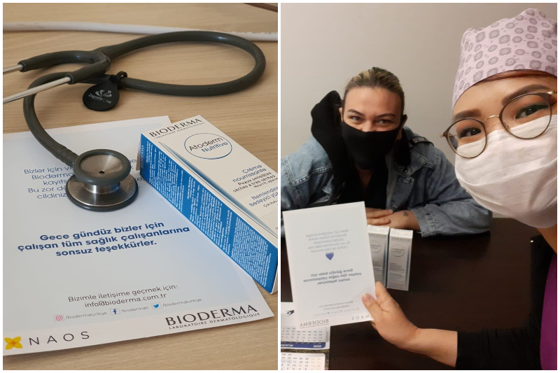Bioderma Sağlık Çalışanlarının Yanında!