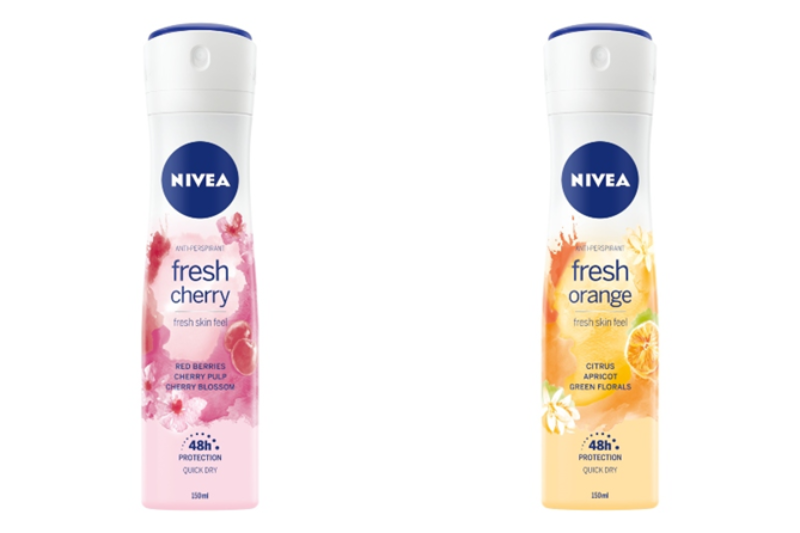 Yeni NIVEA Fresh Deodorant Serisi, Sevilen Meyvelerin Mis Kokuları İle Gün Boyu Ferah Hissettiriyor