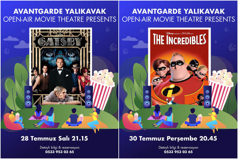 Avantgarde Yalıkavak’ta Açık Hava Sinema Keyfi