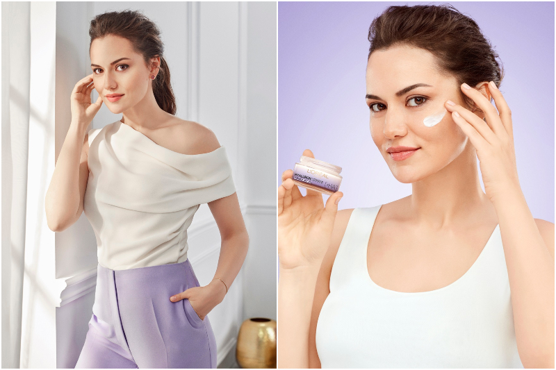 Fahriye Evcen L’oreal Paris İle Cildini Güzellikle Dolduran Bakım Sırlarını Paylaştı