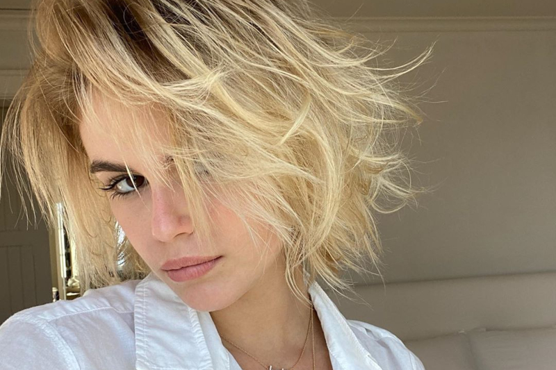 Kaia Gerber Artık Sarışın!