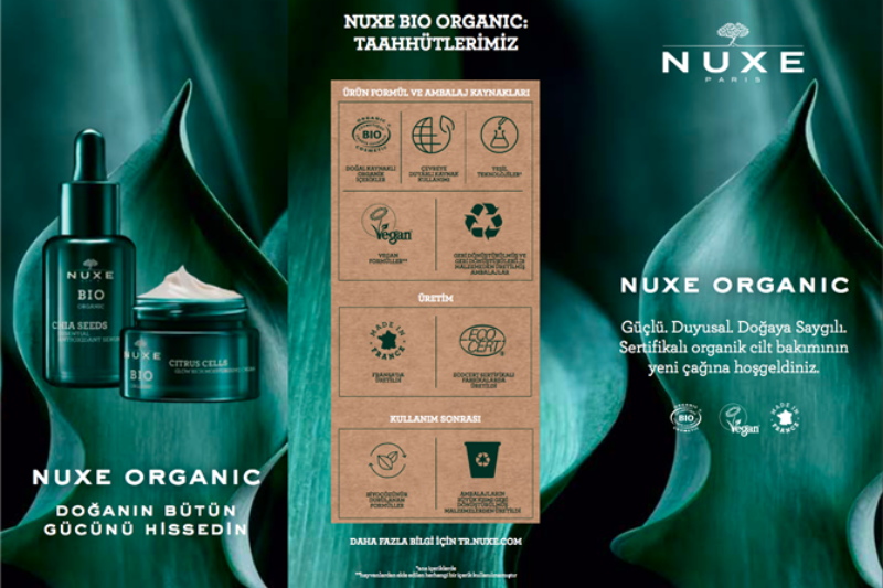NUXE Organic ile Doğanın Gücünü Tümüyle Hissedin