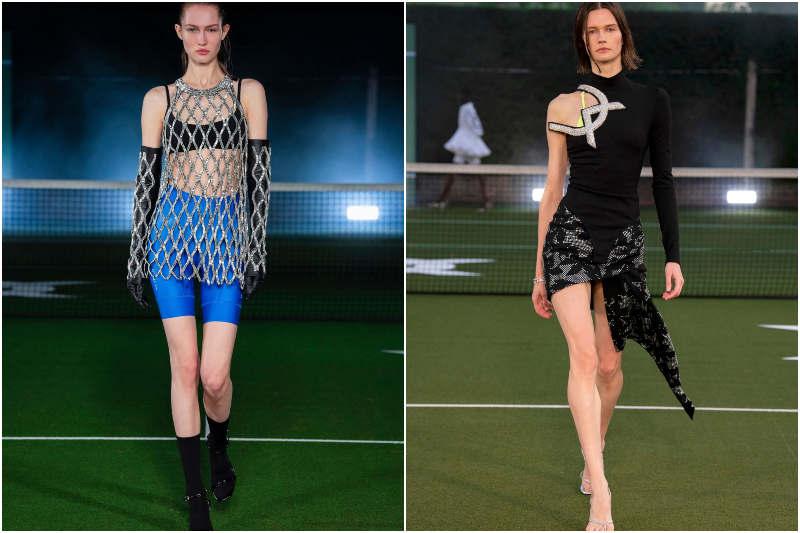 Tenisin Başrolde Olduğu David Koma İlkbahar/Yaz 2021 Koleksiyonu