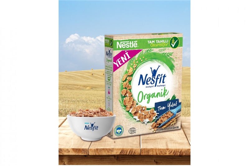 Yüksek Lif Kaynağı ve Tam Yulaf İçeriği ile Yeni NESFIT® Organik!
