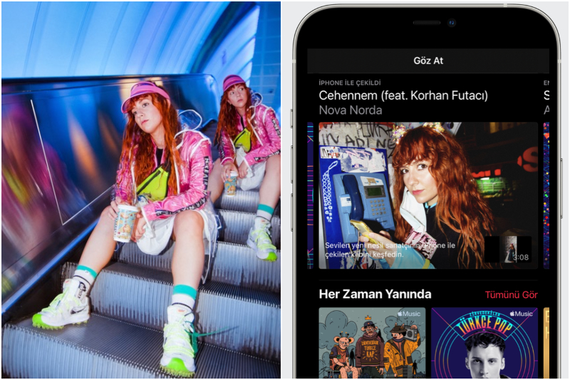 Nova Norda’nın Son Single’ı Cehennem’in Müzik Videosu iPhone 12 Pro ile Çekildi