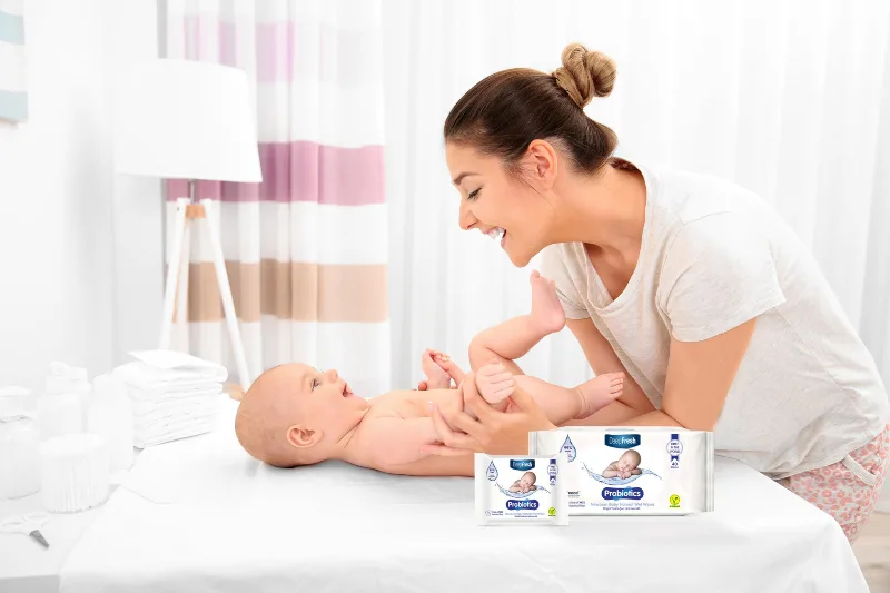 DeepFresh’ten Probiotics Yenidoğan Doğal Islak Mendili