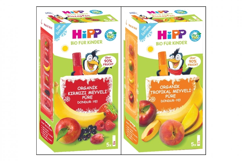 Çocuklara Özel Organik Tropikal ve Organik Kırmızı Meyveli Püre: Dondur-Ye!