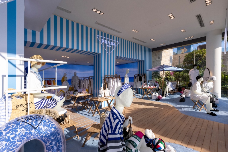 PRADA Outdoor Pop Up, Yalıkavak Marina’da Açıldı