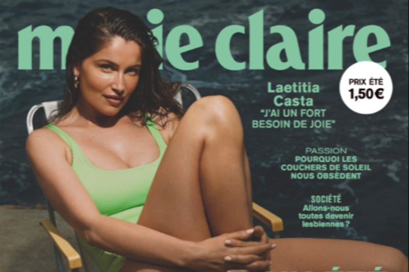 Mirela Cerica Markası Fransız Marie Claire Kapağında