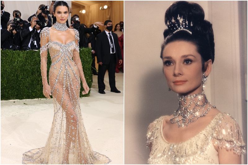 Kendall Jenner’ın Audrey Hepburn İlhamlı MET Gala Görünümü