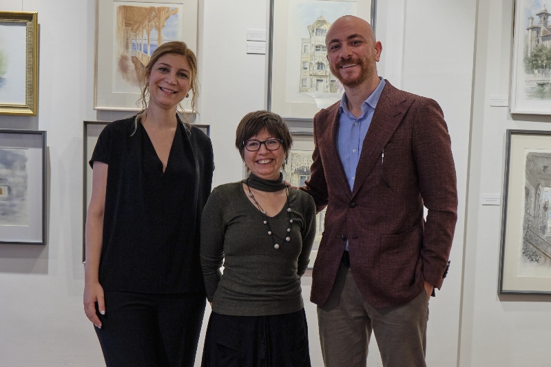 Ayşe Türemiş’in “Suya Dökülen Renkler” Sergisi Şule Gazioğlu Art & Design’da