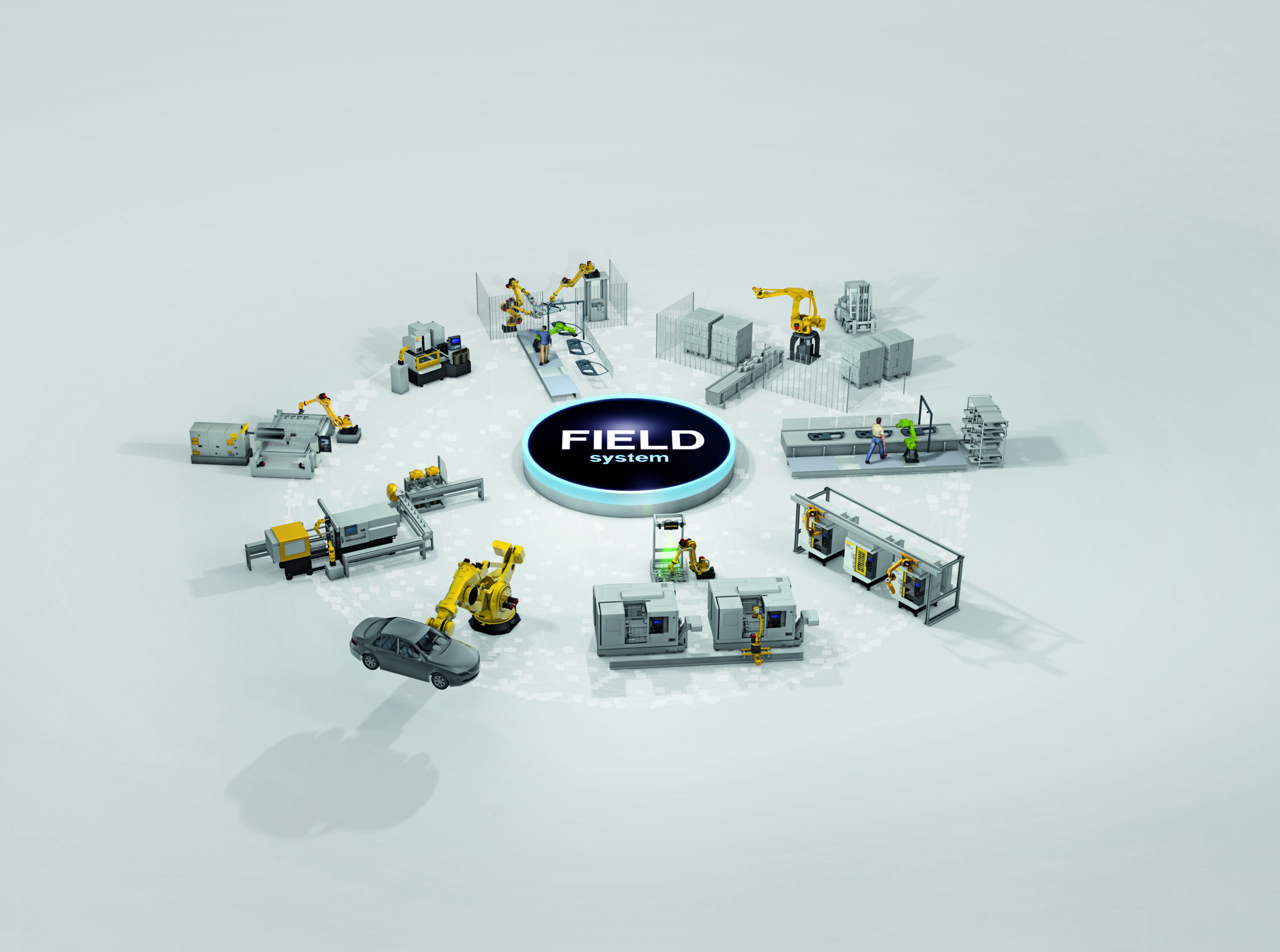 FANUC, robotizasyonu kendi fabrikasından başlatıyor