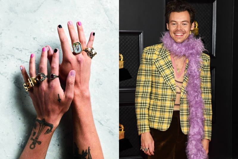 Harry Style Tırnak Ürünlerinden Oluşan Koleksiyon Çıkarıyor