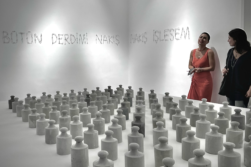 Leyla Emadi’nin Kişisel Sergisi Diken Üstünde İle Duygulara Doğru Bir Yolculuk