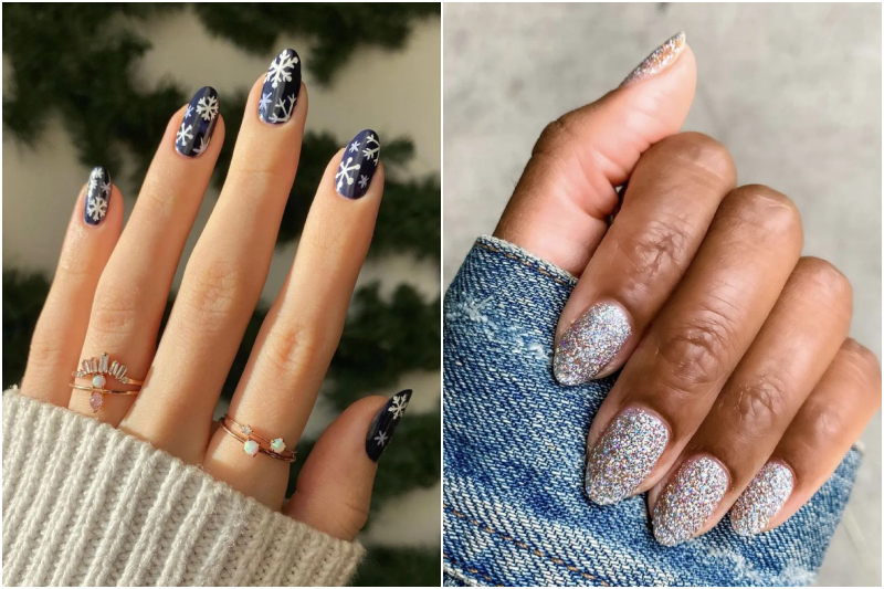 Yılbaşı İçin Dikkat Çekici ve Gösterişli 25 Nail Art Önerisi