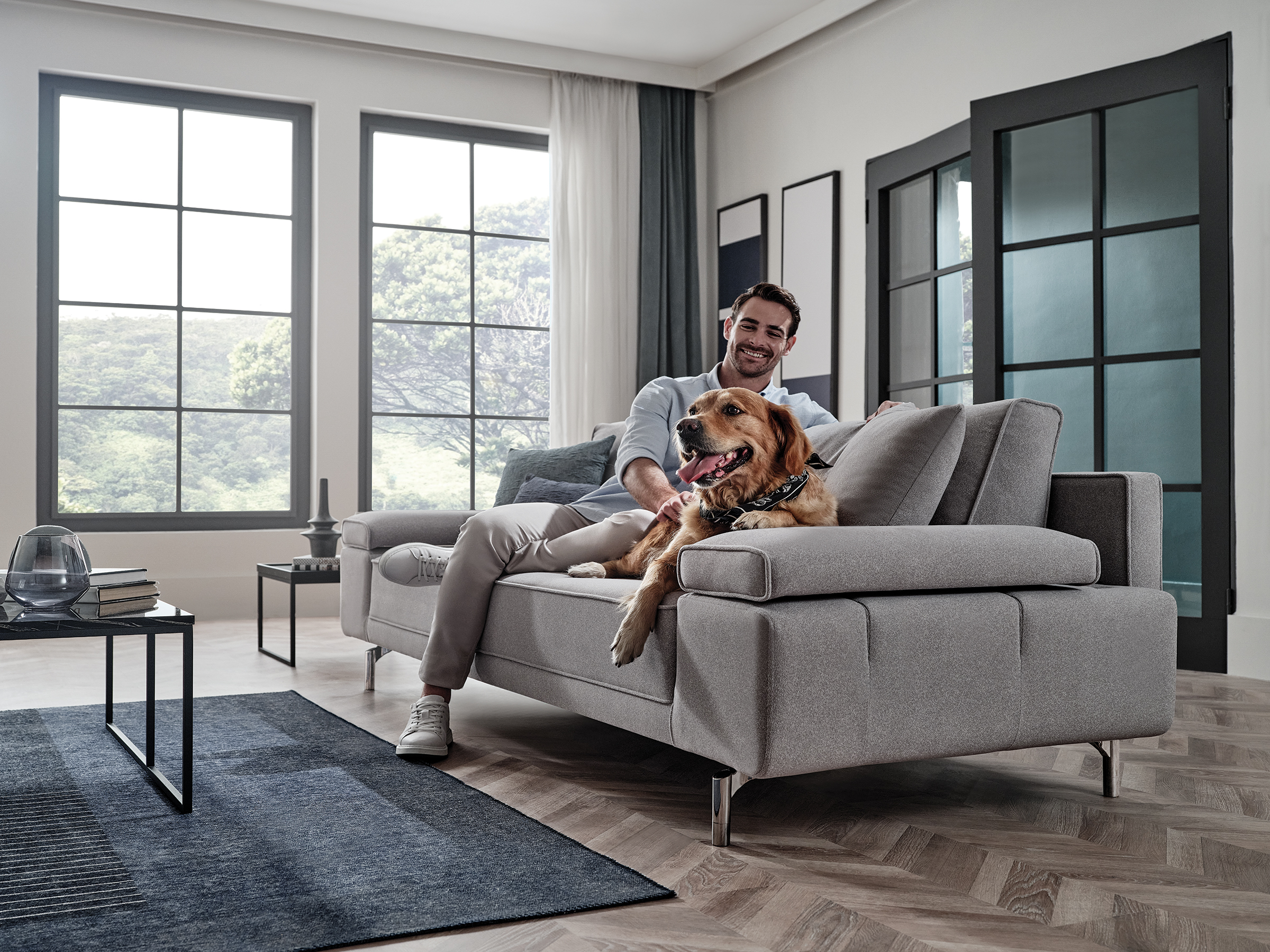 Pati Dostu Petra Koltuk Takımı ile Hem Siz Hem de Küçük Dostunuz Çok Rahat!