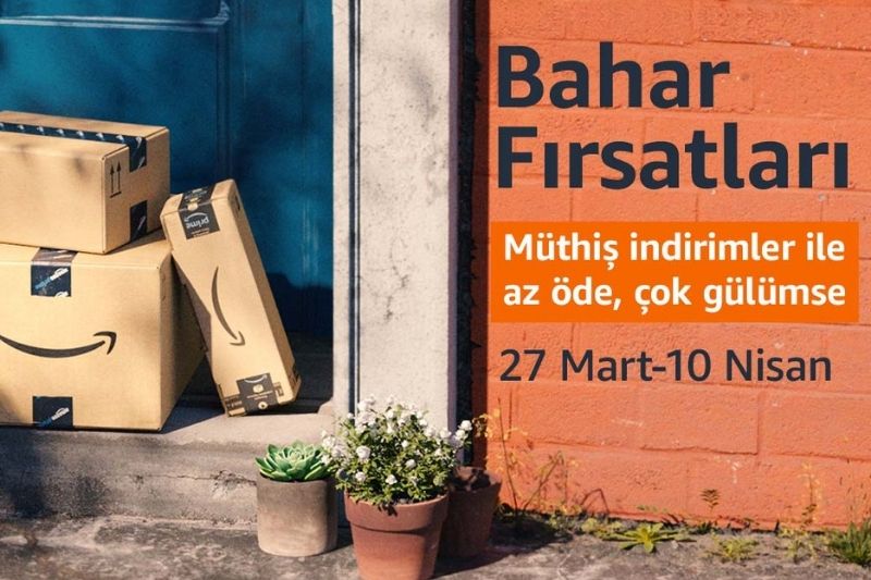 Amazon.com.tr’de “Bahar Fırsatları” Başladı