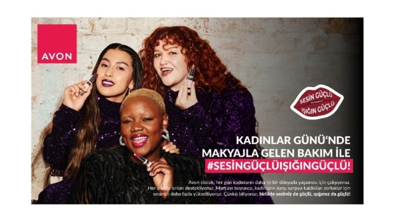 Kadınlar Günü’nde sesin güçlü, ışığın güçlü!