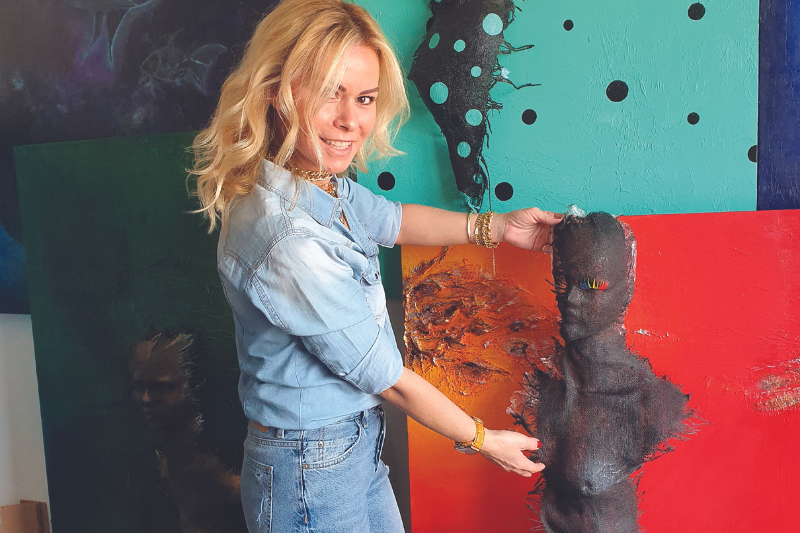 Gonca Kopuz ile yeni sergisi hakkında konuştuk