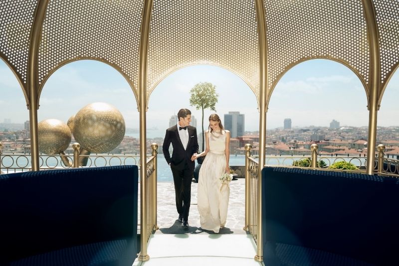 Fairmont Quasar Istanbul’da masalsı düğünler